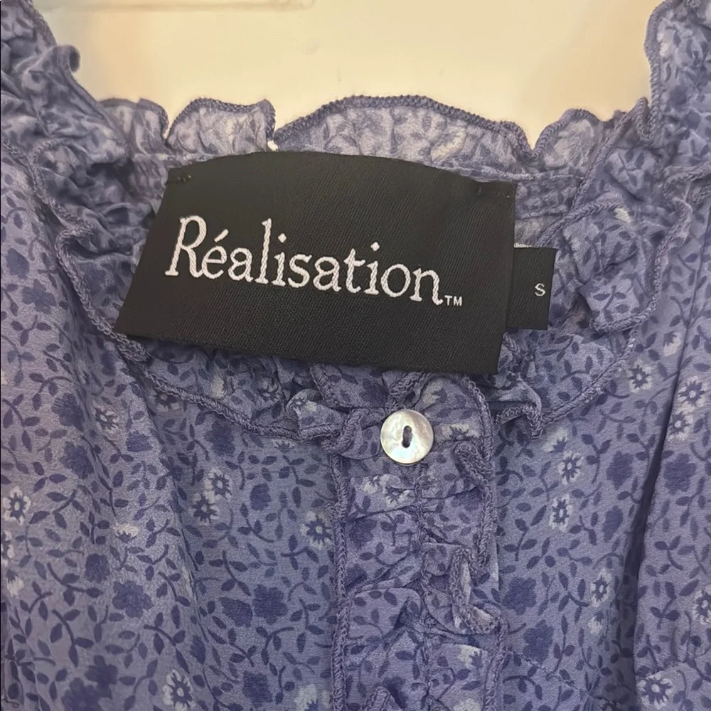 Realisation Par Lavender Floral Mini Dress - Picture 4 of 5